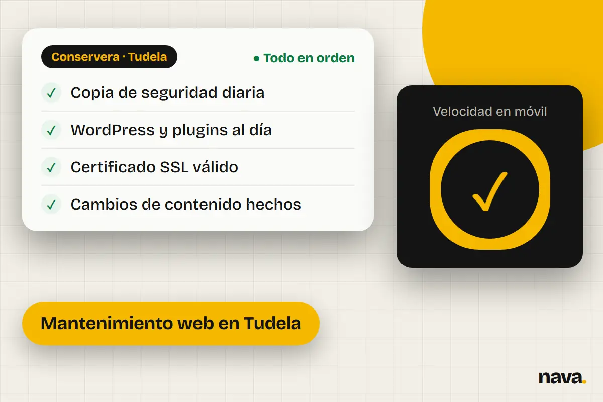 Panel de mantenimiento web de un negocio de conservera de Tudela