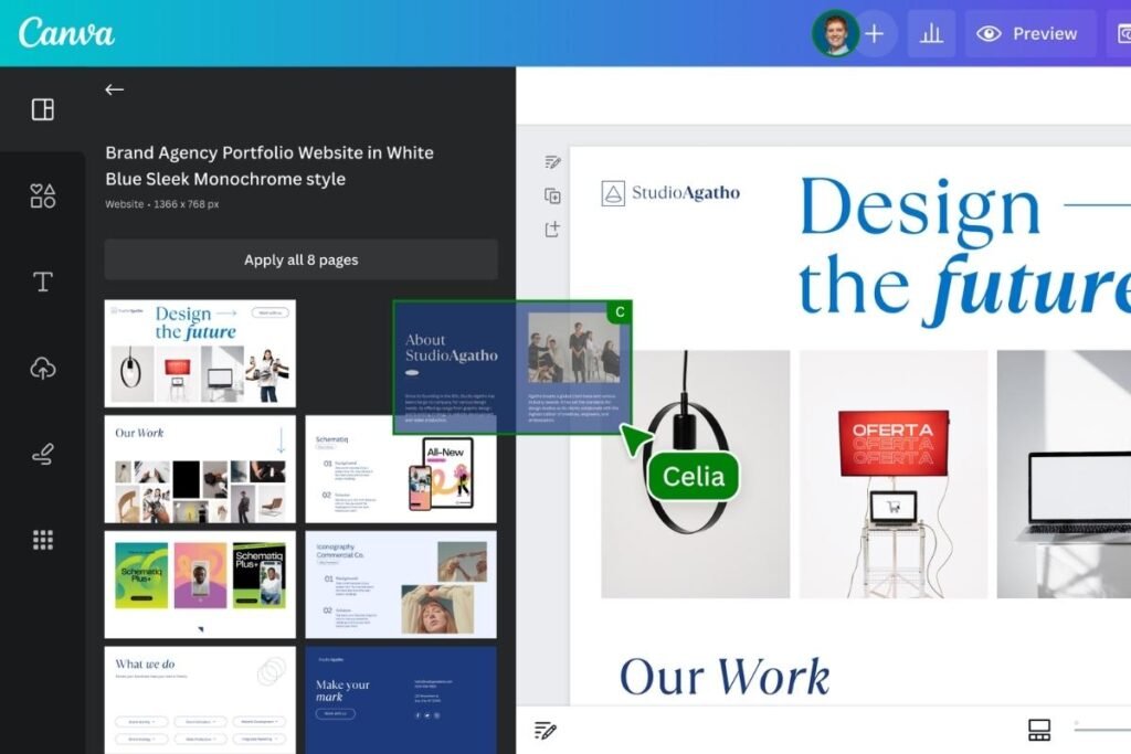 Canva Websites